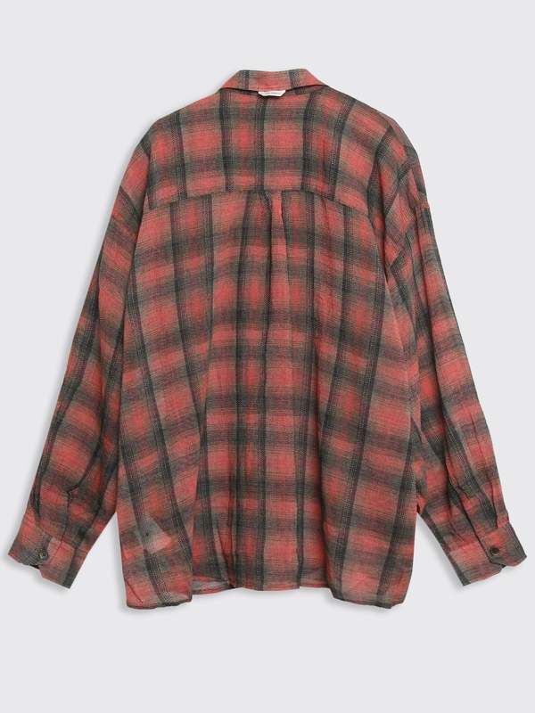 Our Legacy Borrowed Shirt - Big Lumbercheck | Garmentory