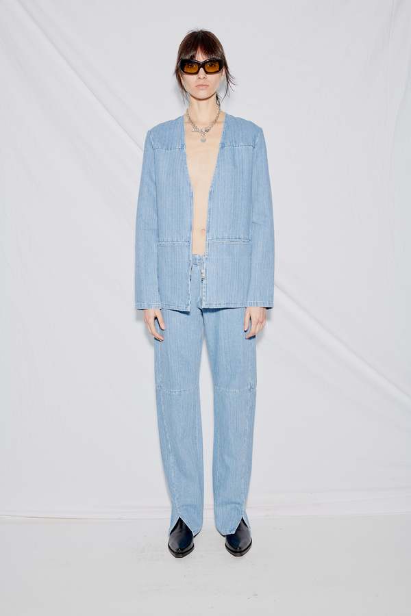 パンツ Gabriela coll garments / slit trousers GABRIELA COLL GARMENTS】SLIT TROUSERS NO.155 ガブリエラ・コール