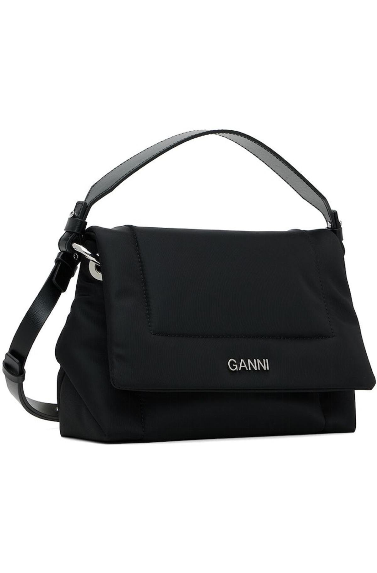 GANNI Small Pillow Bag - Black | Garmentory