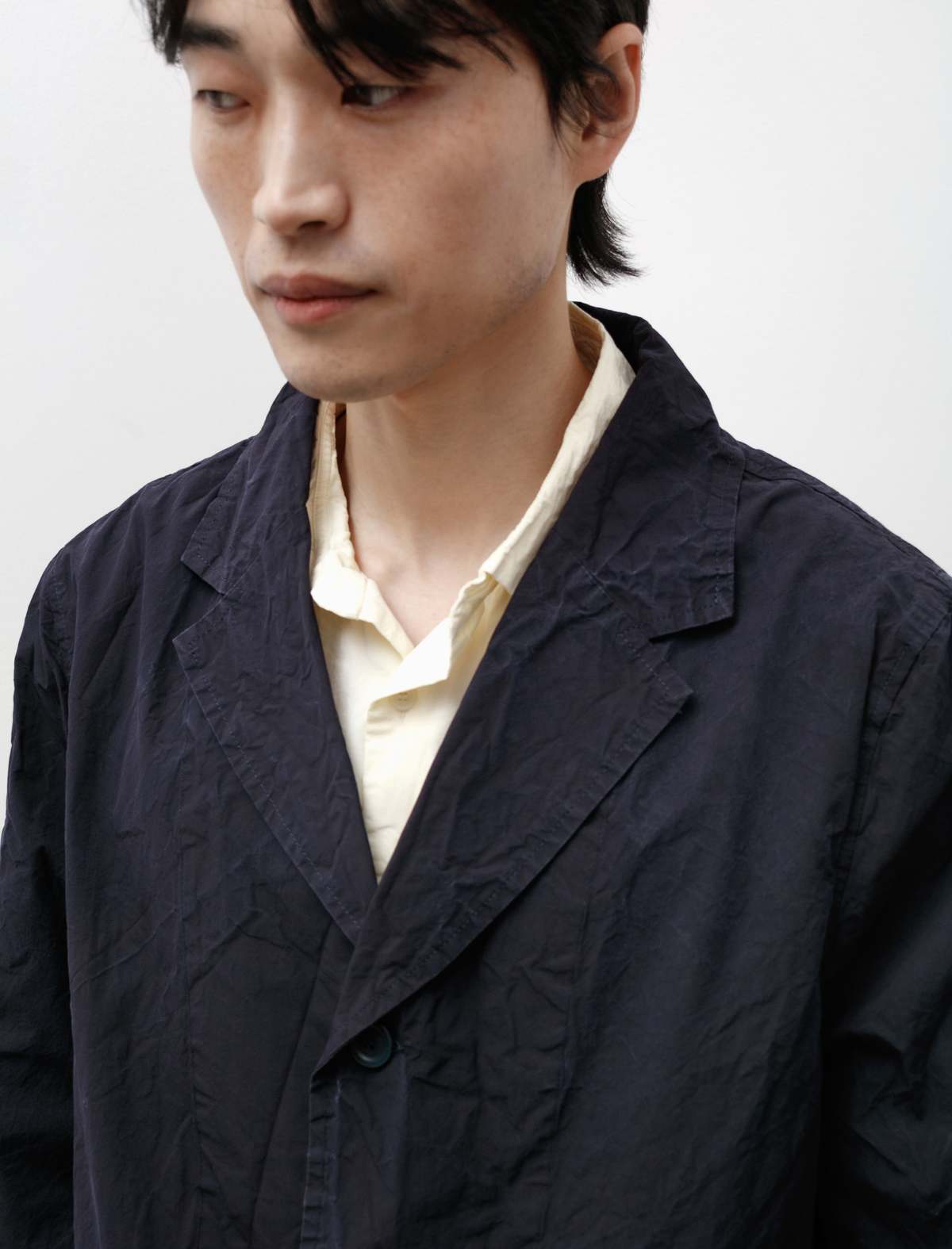 CASEY CASEY JAK PAT 2 REVERSIBLEジャケット Casey Casey Jak Pat 2 - Reversible Ink | Garmentory