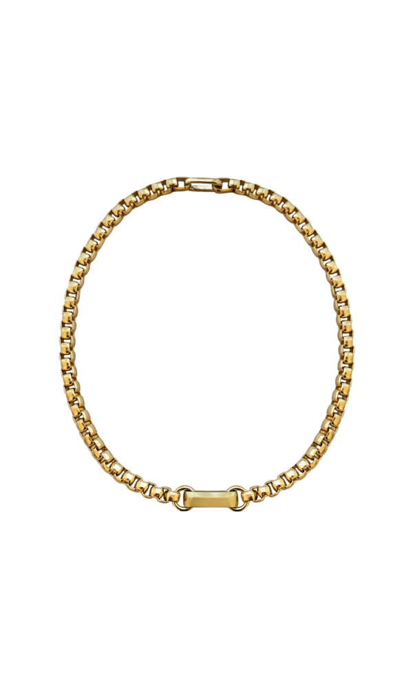 laura lombardi Lella ボックスチェーンネックレス　LELLA Laura Lombardi Lella Necklace - Gold | Garmentory