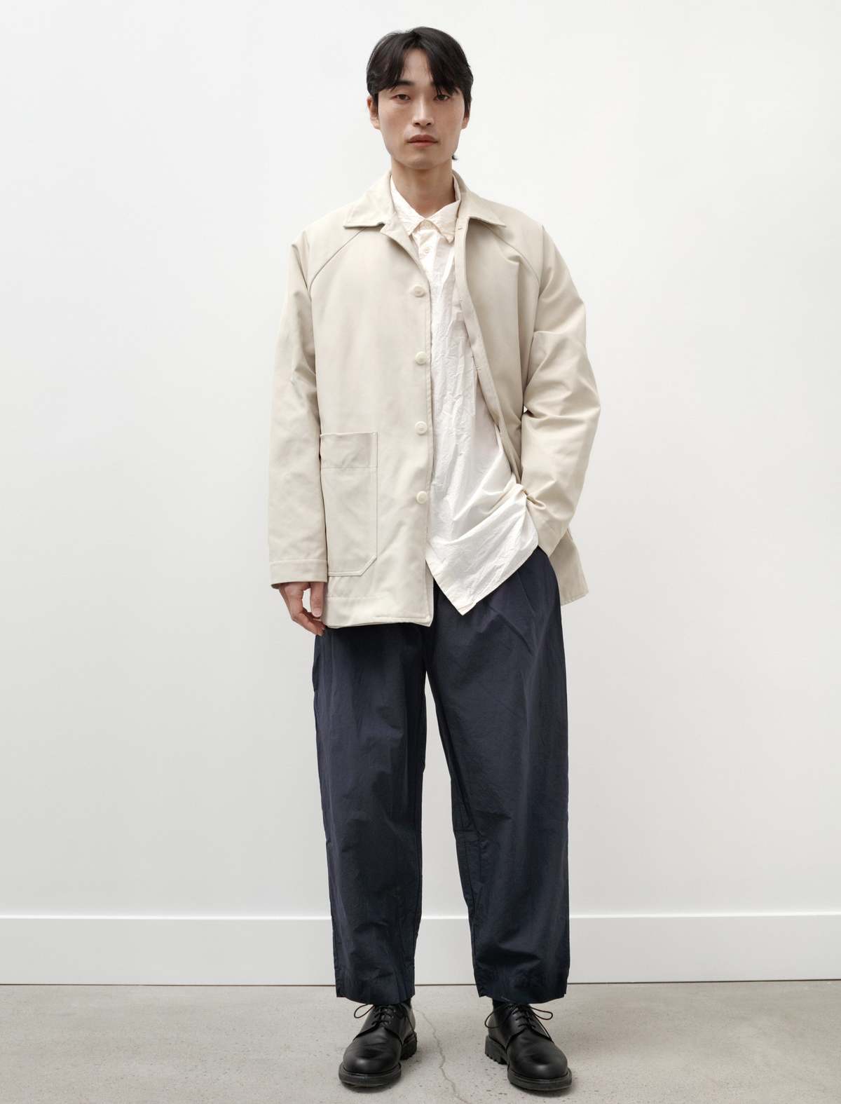 ジャケット・アウター casey casey Rotty Jacket Msize ROTTY JACKET - LINVEL - DARK NAVY – Casey Casey