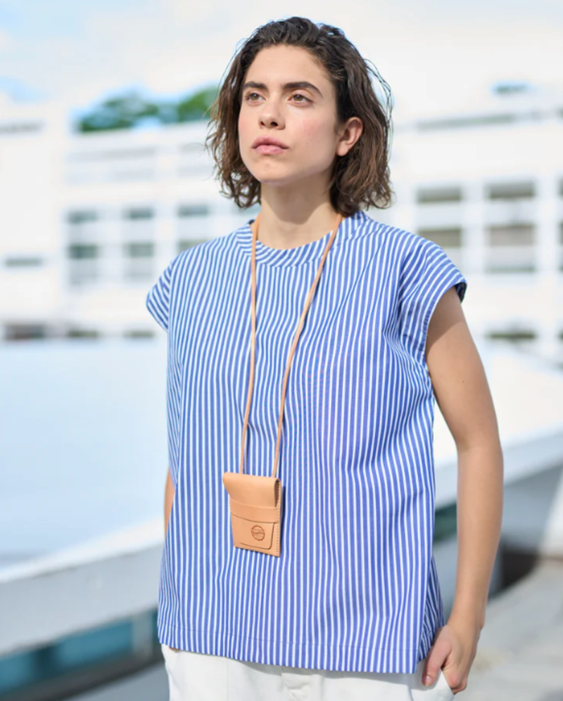 Girls of Dust Gardener Top in Mayfair Poplin Cotton