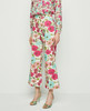 Mirto Floral Print Pant - Pink/Turquoise - Thumbnail 2
