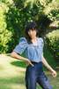 Myrtle Cindy Blouse - Chambray - Thumbnail 11