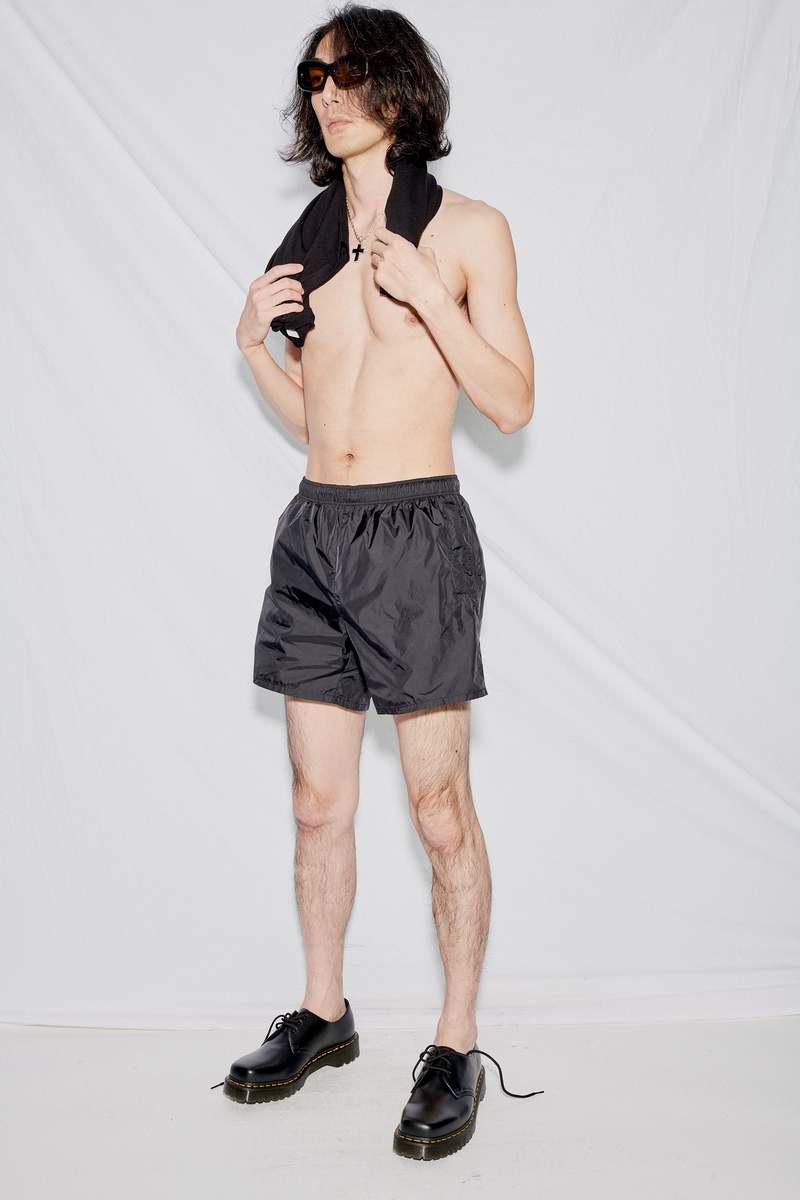 Our Legacy Drape Tech Trunks - Black | Garmentory
