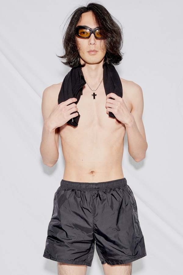 Our Legacy Drape Tech Trunks - Black | Garmentory