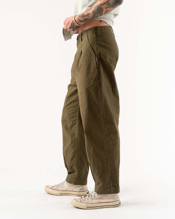 Applied Art Forms DM1-1 Japanese Cargo Pant in Military Green