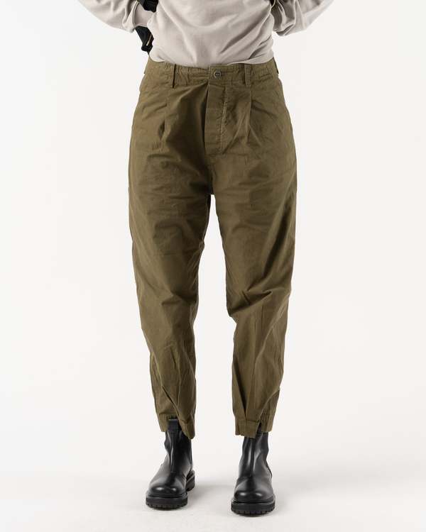 Applied Art Forms DM1-1 Japanese Cargo Pant in Military Green