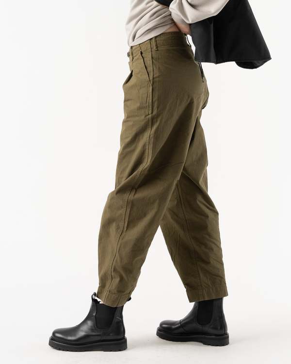 パンツ APPLIED ART FORMS DM1-1 Cotton Cargo Applied Art Forms DM1-1 Japanese Cargo Pant in Military Green
