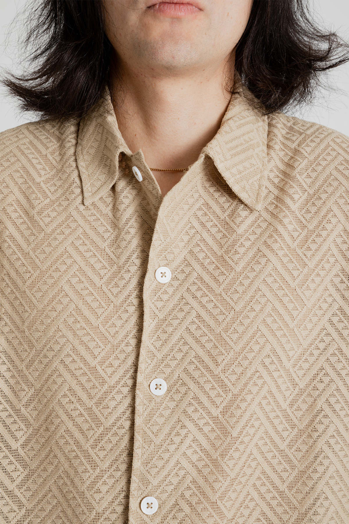 Sunflower Spacey SS Shirt - Khaki | Garmentory