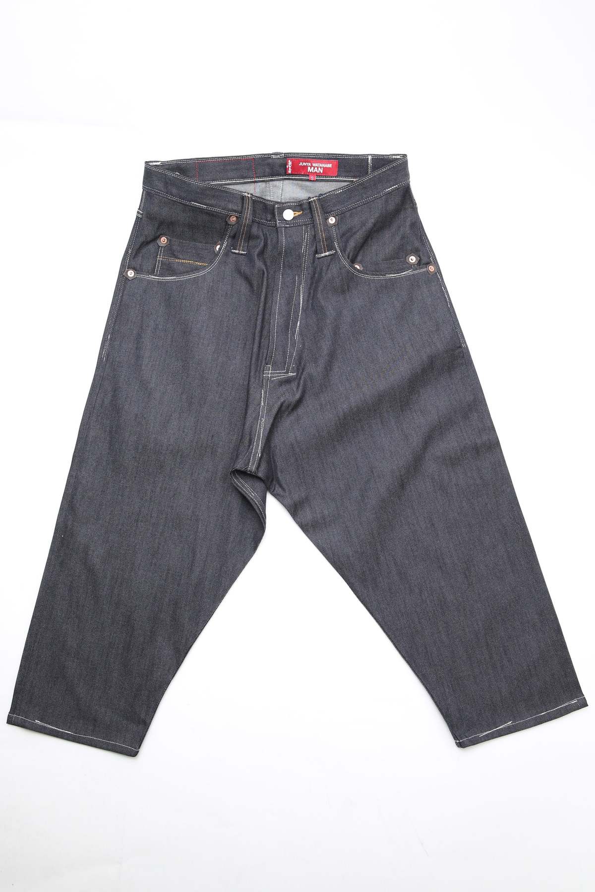 Jeans Junya Watanabe X Levi's Pendleton 22AW - Taille 34, Coupe Slim - Coton Indigo - Neuf Avec étiquettes