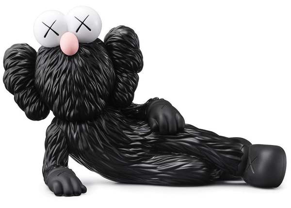 レア!新品未使用!KAWS TIME OFF BLACK 最終価格! Blue&Cream KAWS TIME OFF VINYL FIGURE Toy - BLACK | Garmentory