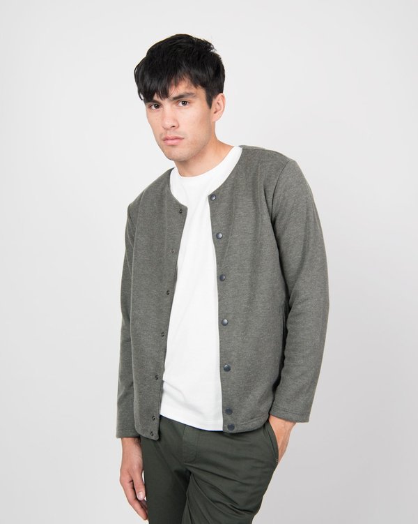 Jackman Jersey Collarless Jacket Garmentory