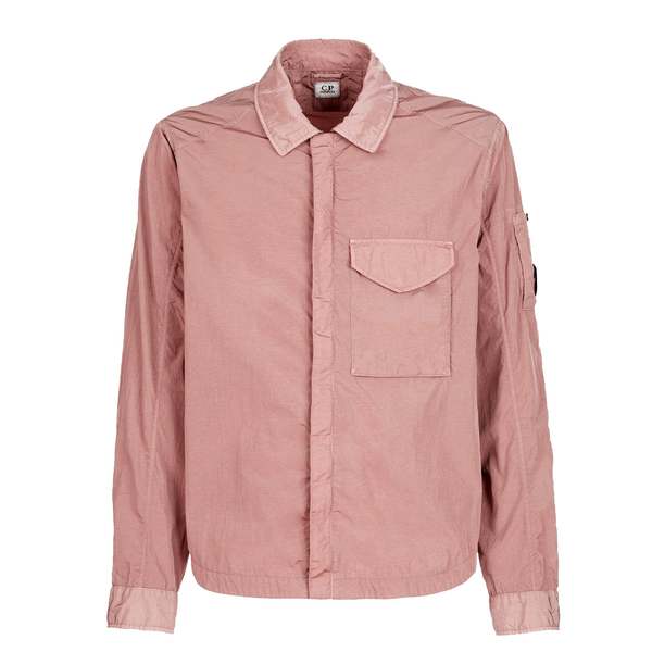 CP Company Chrome R Overshirt - Mauve | Garmentory