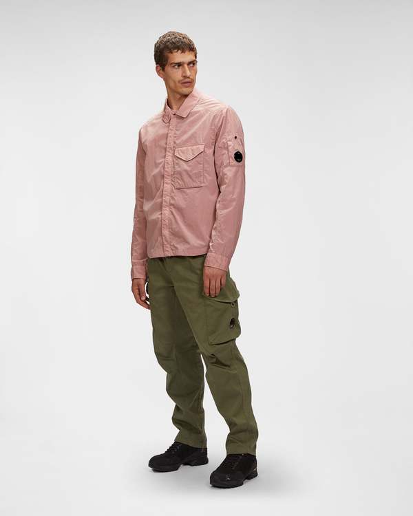 CP Company Chrome R Overshirt - Mauve | Garmentory