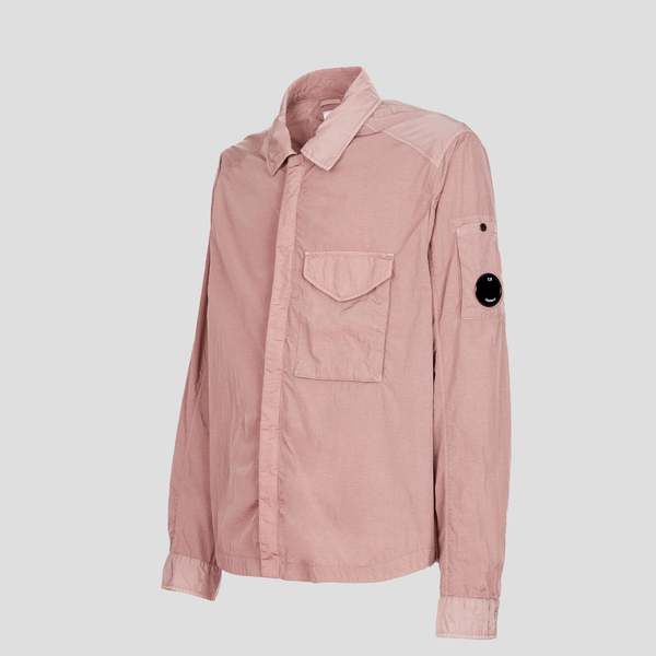 CP Company Chrome R Overshirt - Mauve | Garmentory