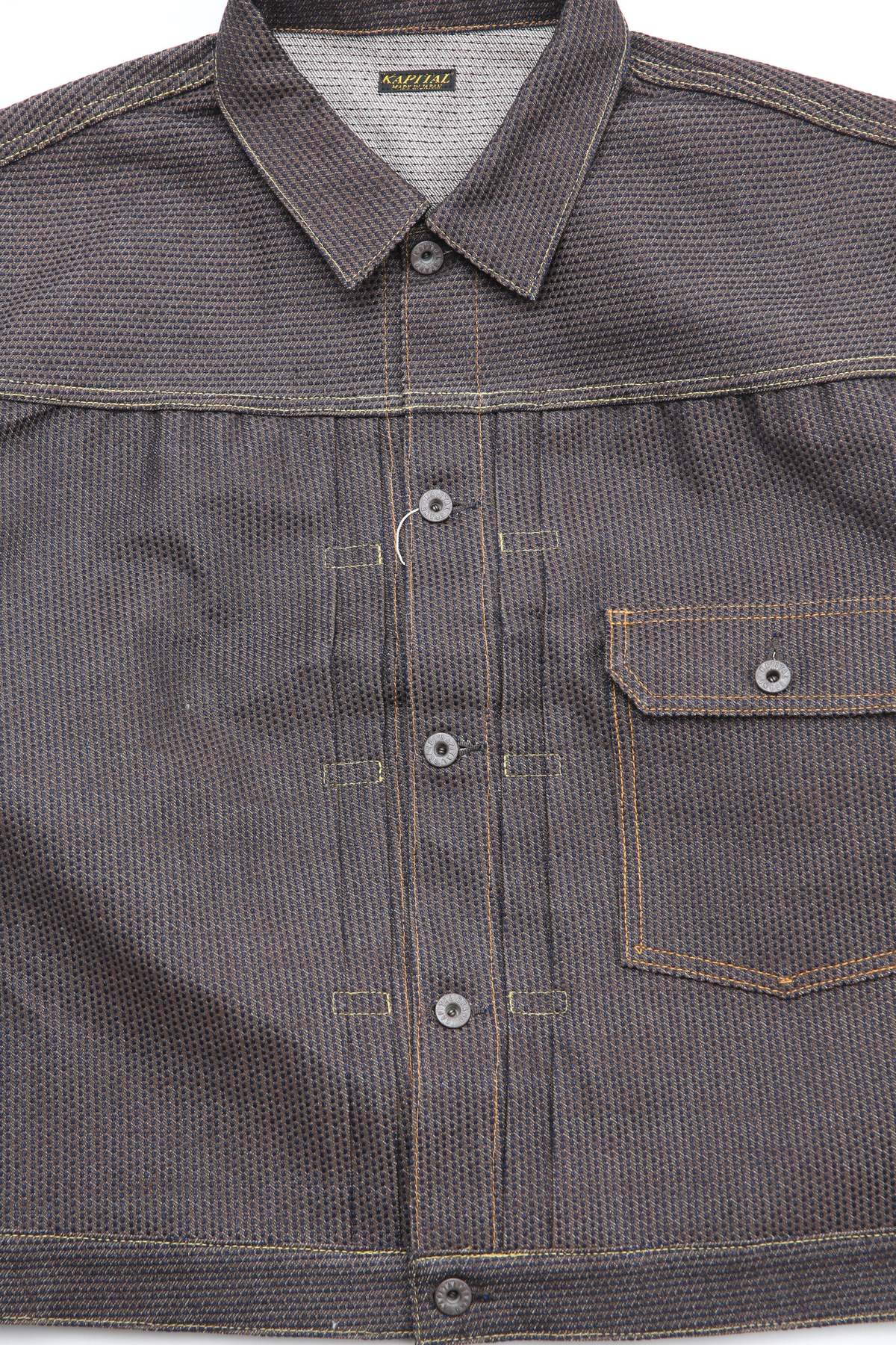 Kapital CENTURY DENIM 1ST JACKET - Indigo - Image 2 of 12