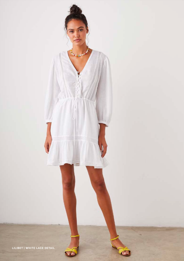 Rails Lilibet Dress - White Lace | Garmentory Rails Lilibet Dress - White Lace | Garmentory