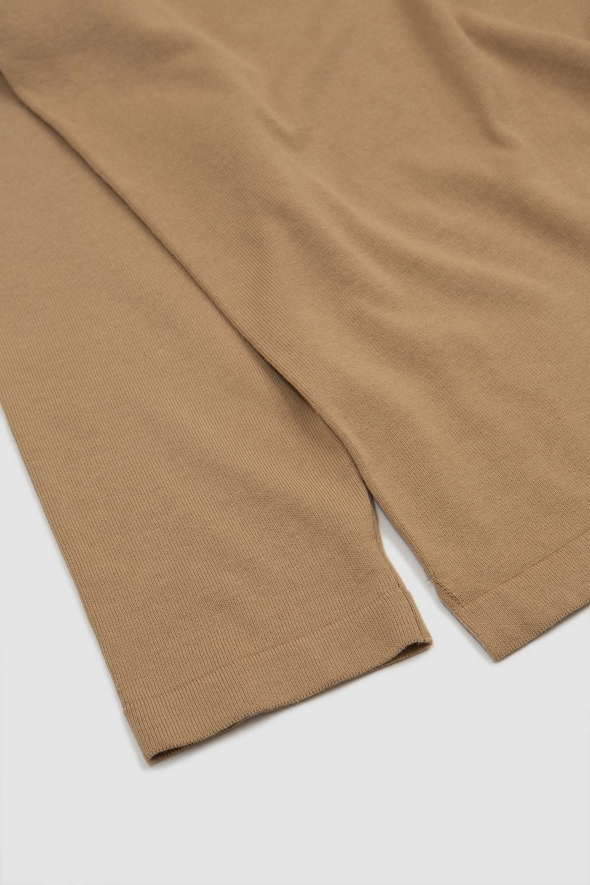 Andersen-Andersen Boatsman LS Knitted T-Shirt - Camel | Garmentory