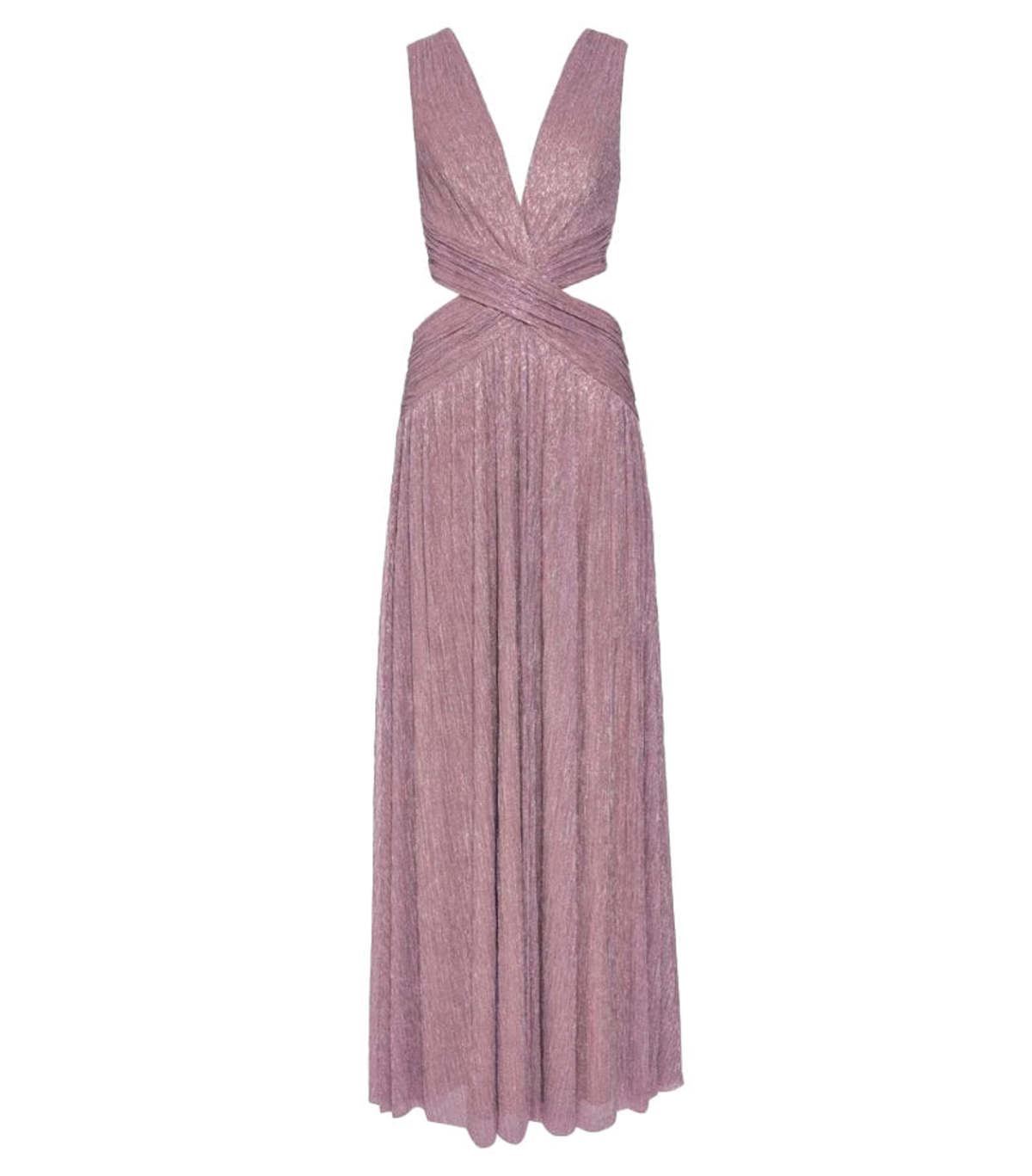 Patbo Lurex Plunge Maxi Dress | Garmentory
