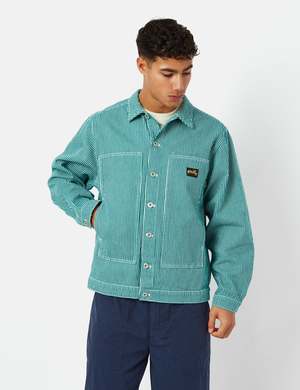 Stan Ray Box Jacket - Agave Green Hickory | Garmentory