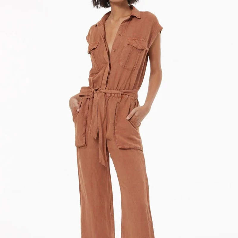 Dohurx Jumpsuit (Caramel)