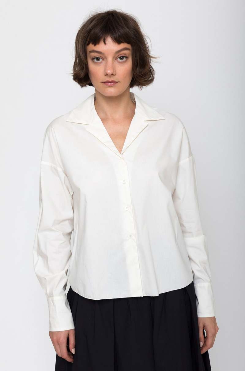 Susanne Bommer Lapel Blouse