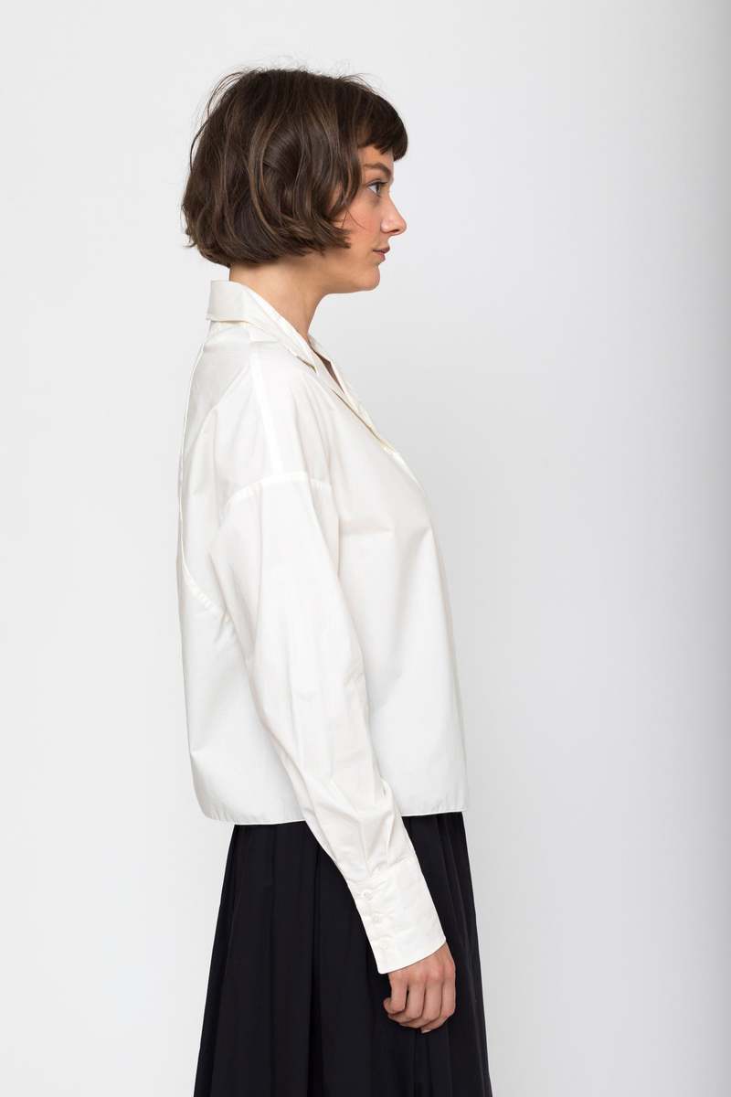 Susanne Bommer Lapel Blouse