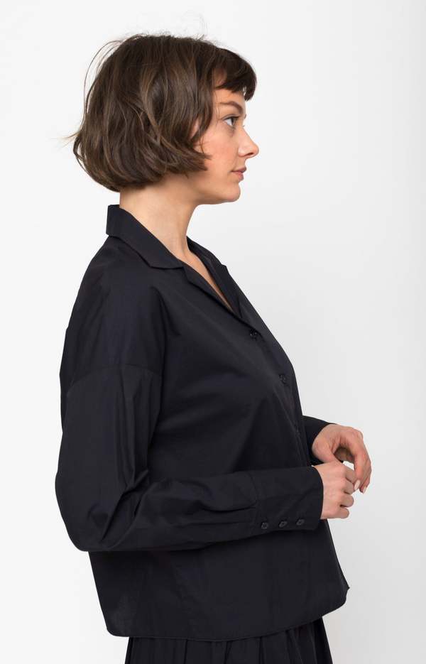 Susanne Bommer Lapel Blouse