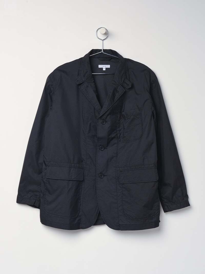 Engineered Garments Nylon Micro Ripstop Loiter Jacket - Black