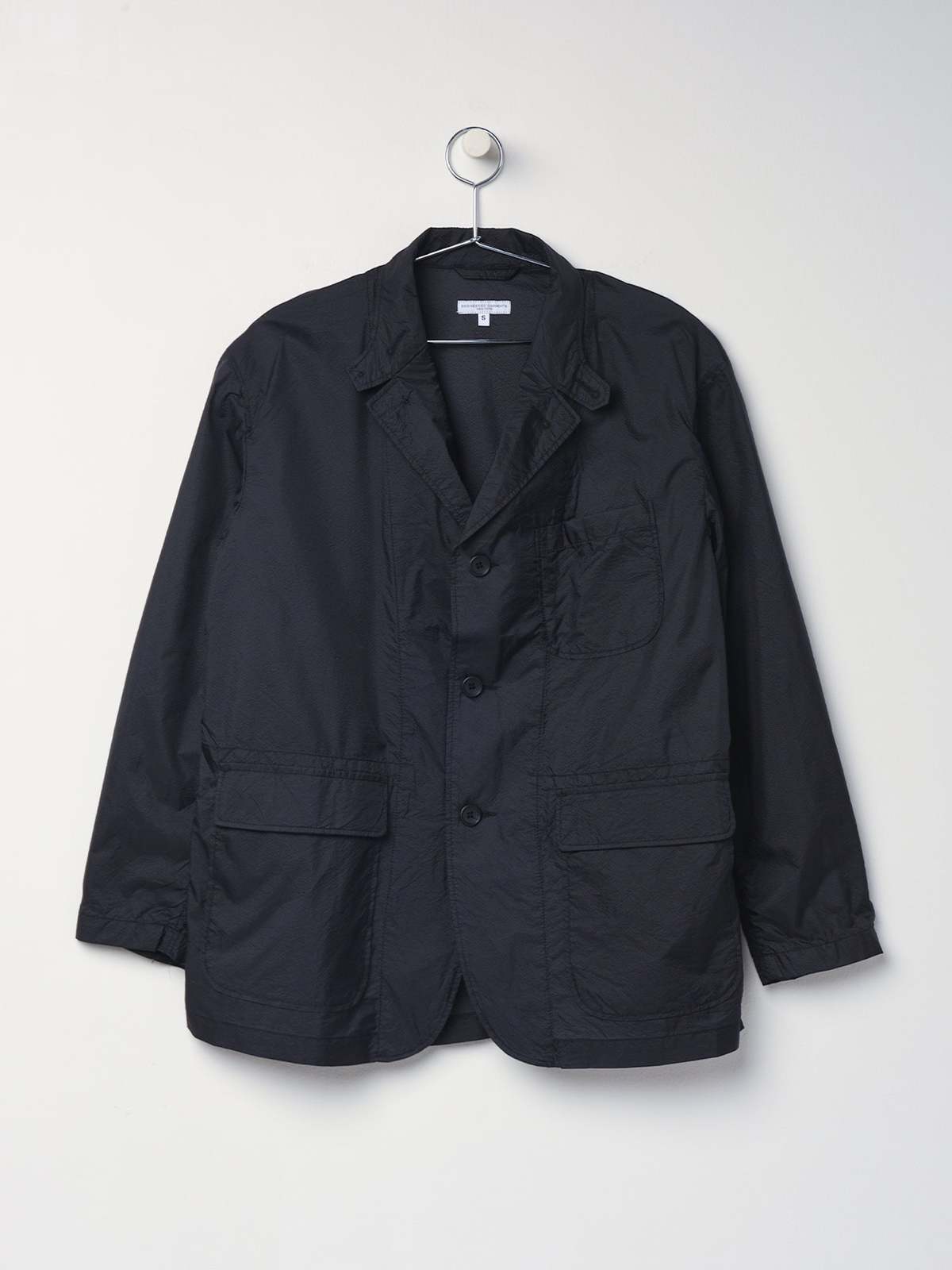 Engineered Garments Nylon Micro Ripstop Loiter Jacket - Black