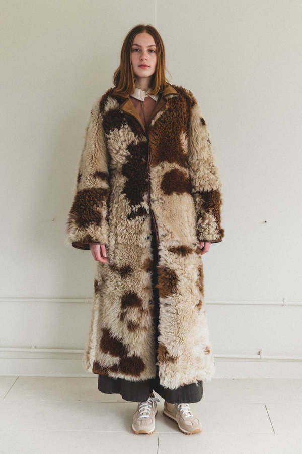 Coralee Cow Print Shacket