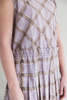 STORY mfg. BERGAMOT DRESS - LAVENDER CHECK BLOCK - Thumbnail 2
