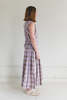 STORY mfg. BERGAMOT DRESS - LAVENDER CHECK BLOCK - Thumbnail 7