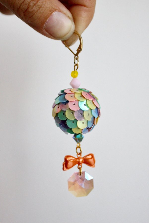 SJO Jewelry Sequin Dangle Earrings