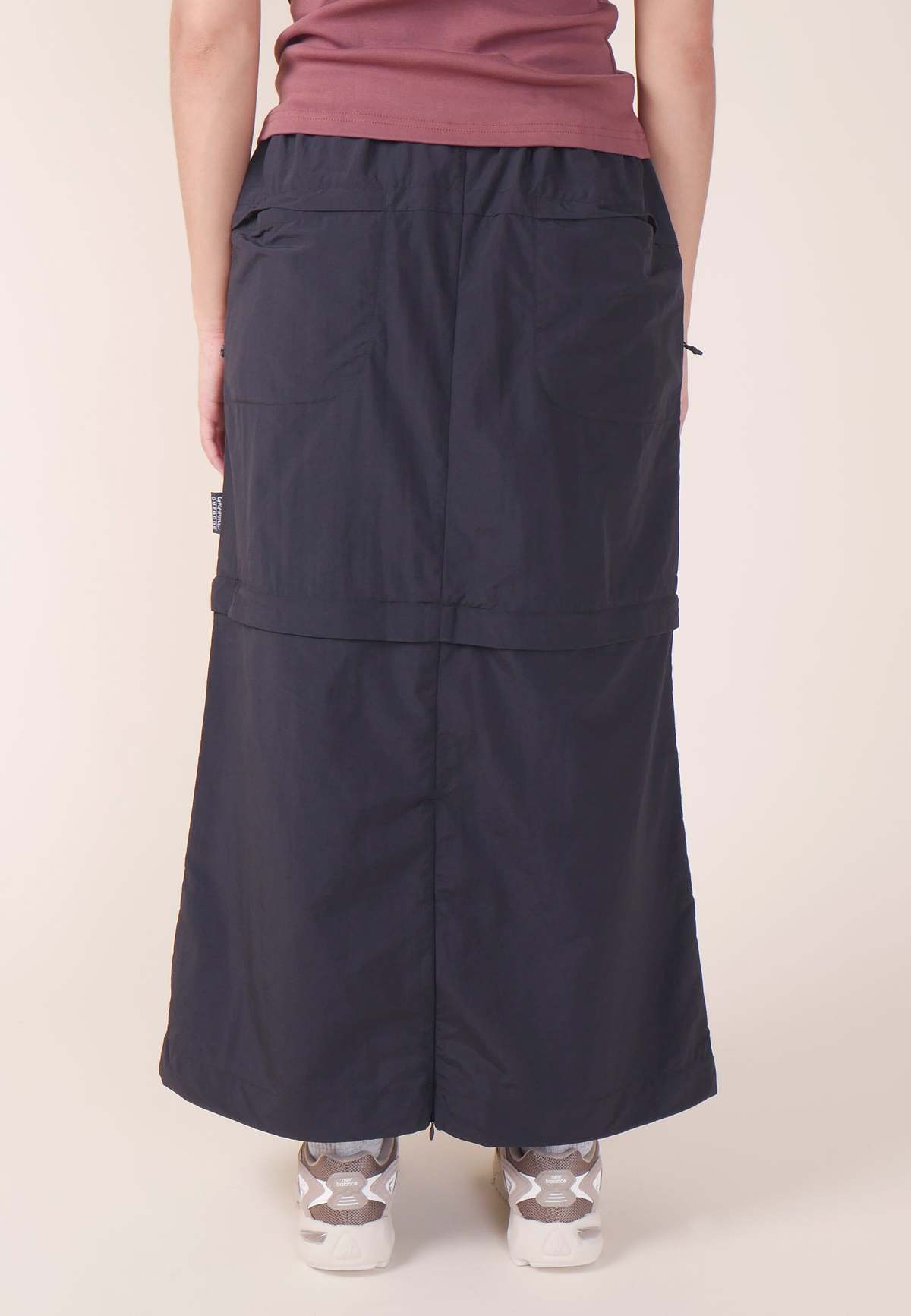 Gramicci Convertible Micro Ripstop Skirt Black Garmentory