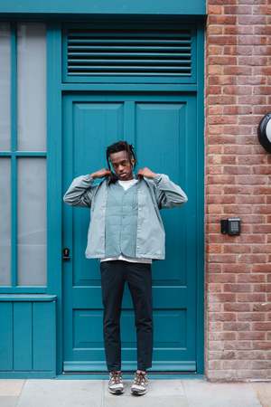 Snow Peak Light Mountain Cloth Jacket - Blue | Garmentory