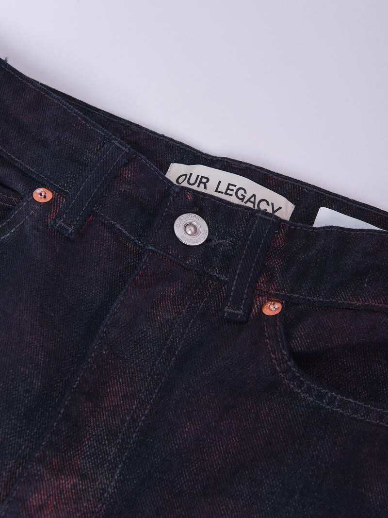 Our Legacy Full Cut Pants - Overdyed Big Lumbercheck Print