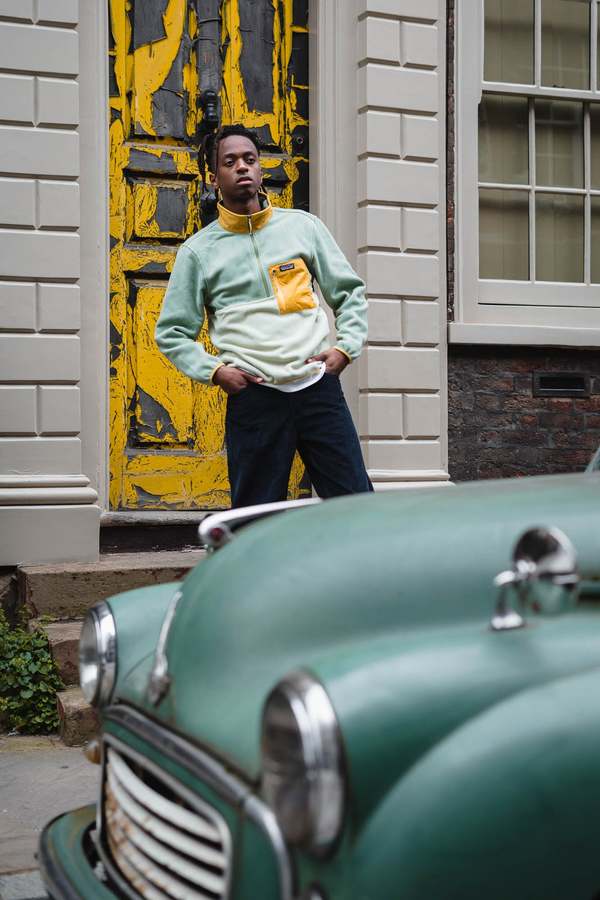 Patagonia Microdini 1/2 Zip Fleece - Salvia Green | Garmentory