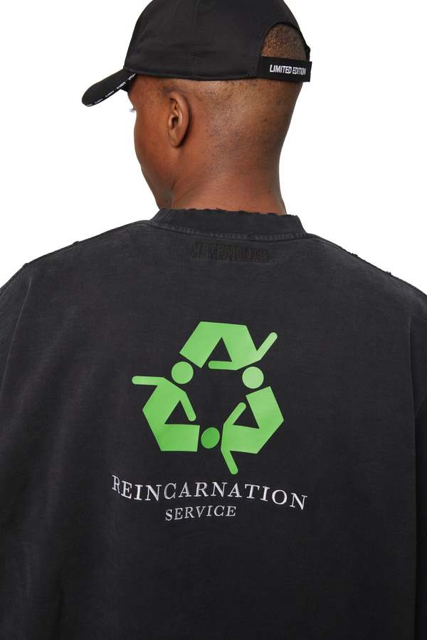 Vetements Not Doing Shit Today Sweatshirt - Black | Garmentory