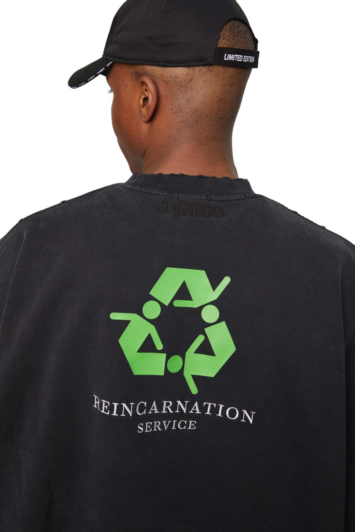 Vetements Not Doing Shit Today Sweatshirt - Black | Garmentory