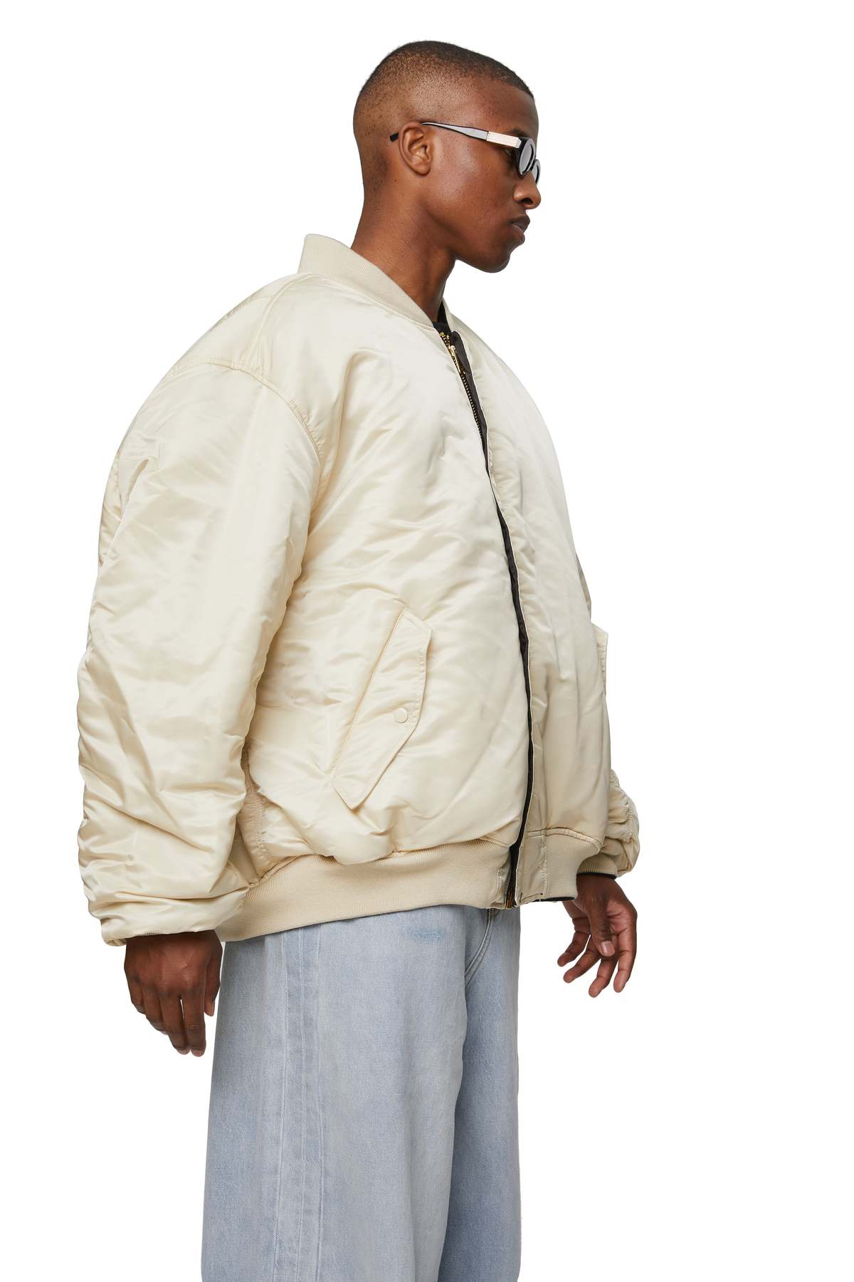 Vetements Reversible Double Zip Bomber Jacket | Garmentory