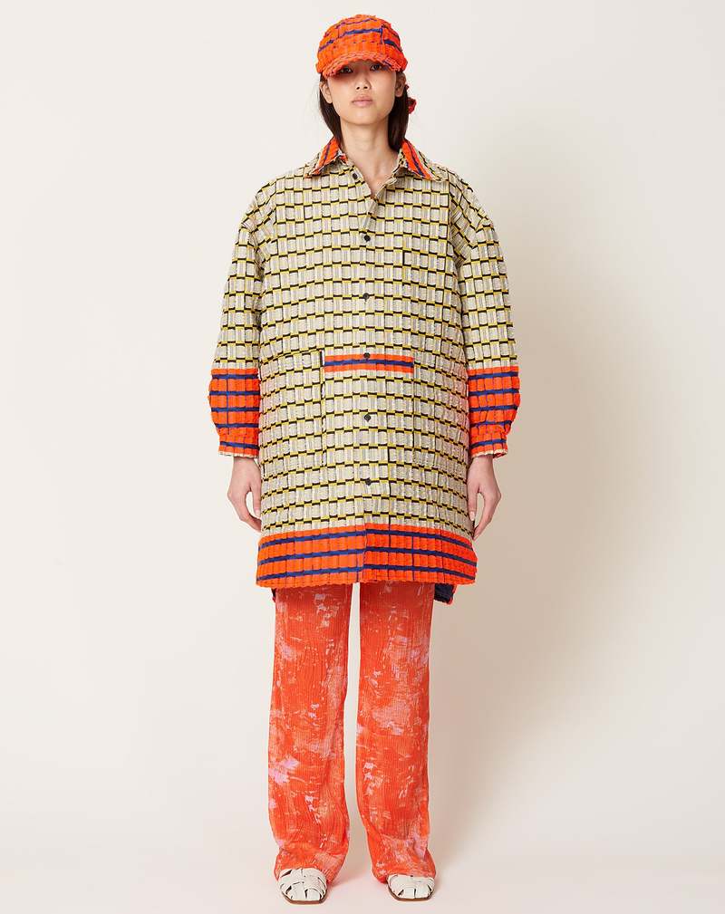 Henrik Vibskov Big Shirt - Four Color Checks | Garmentory