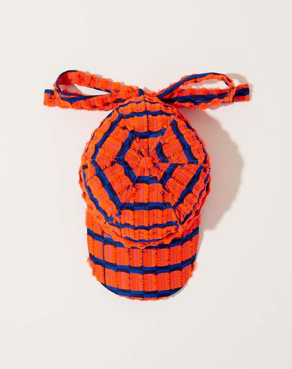 Henrik Vibskov Sausage Cap - Four Color Checks | Garmentory