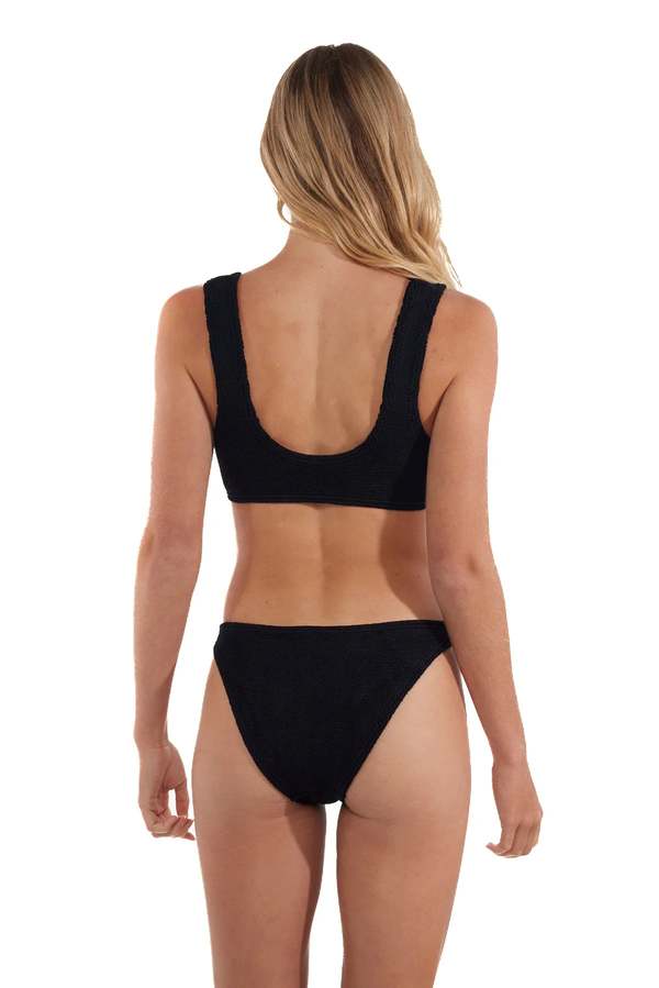 Love & Bikinis Barcelona Bottom Black Garmentory