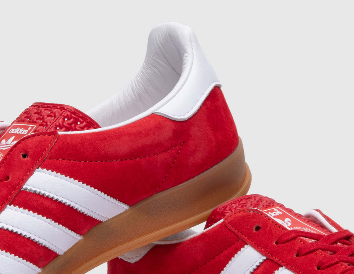 adidas gazelle silver green womens adidas Gazelle Indoor Mens Lifestyle Shoes (Shadow Red/Green/Wonder White)
