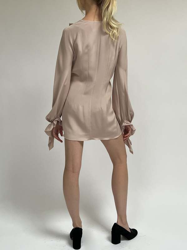 Vintage Roland Mouret Ruffled Mini Dress | Garmentory