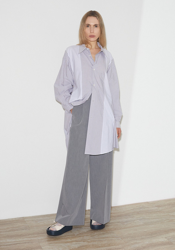 mm6 shirt dress MM6 Asymmetrical Dress