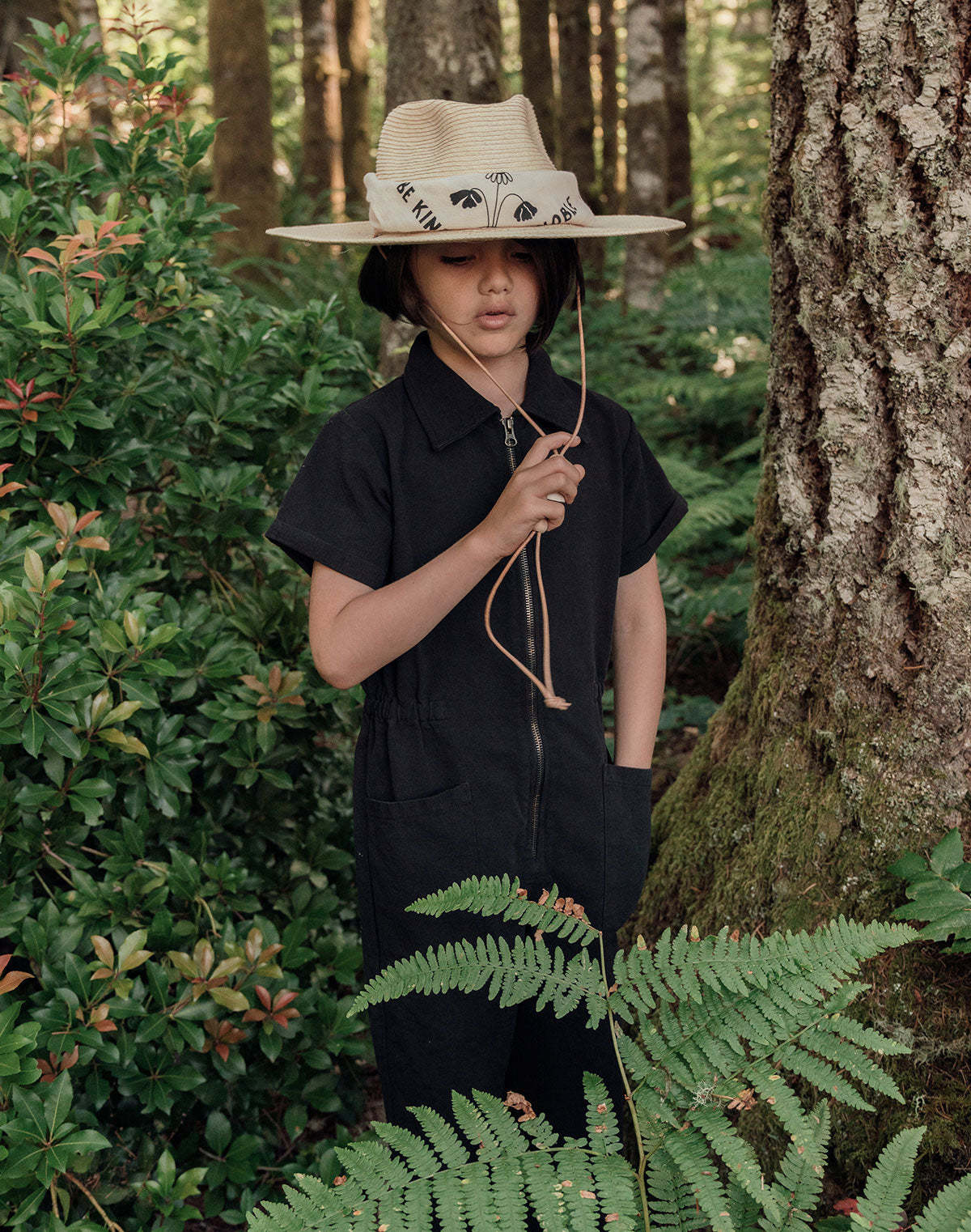 Kids Noble Organic Utility Suit Ash Garmentory